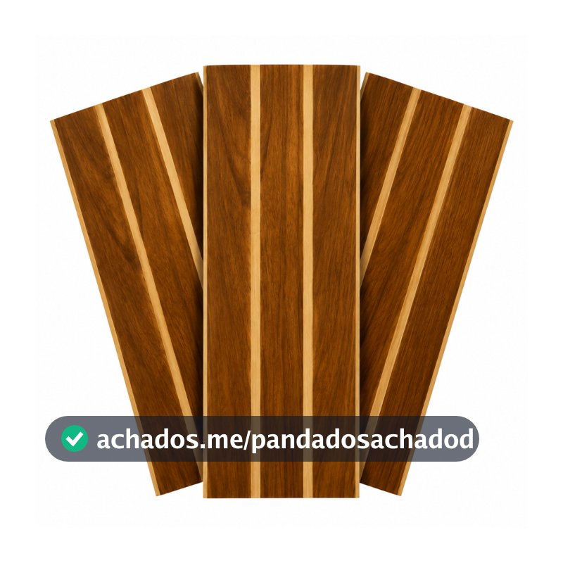 Kit até 100 Placas Painel Ripado Em MDF Decoração  - Envio Imediato!!!