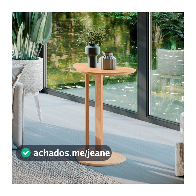 Mesa Auxiliar Orgânica 60cm