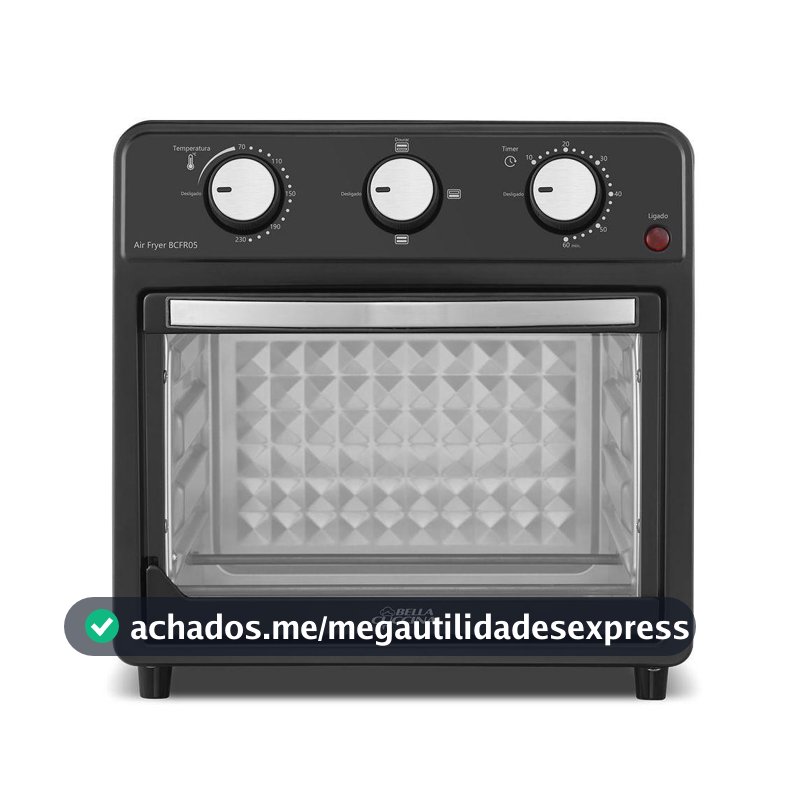 Air Fryer Oven Britânia 12L Bella Cuccina 1500W BCFR05 110V