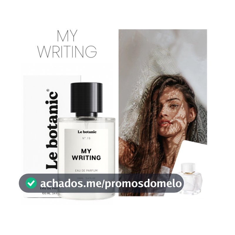 Perfume My Writing - Le botanic - Travel Size - Alta Fixação
