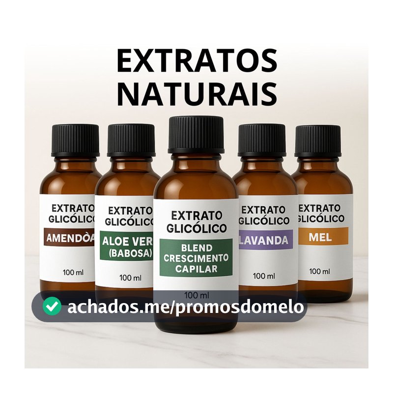 Extrato Glicólico Para Cosméticos Shampoo Sabonetes Condicionador Hidratantes Cremes 100ml