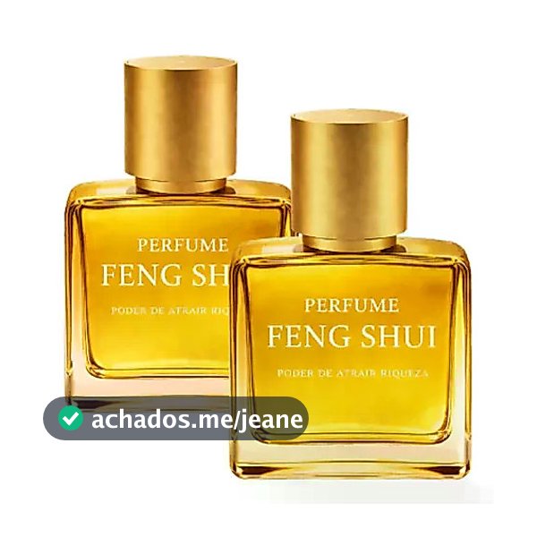2 Perfumes Feng Shui Prosperidade Riqueza Sucesso Unissex
