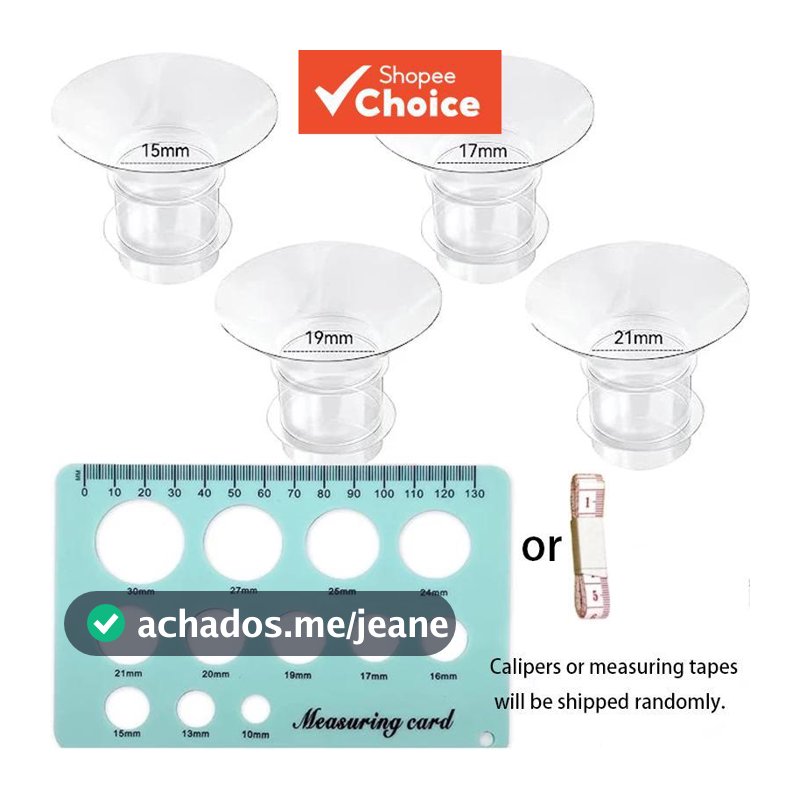 Inserção Da Tampa Do Flange 15/17/19/21mm , Para Bomba Tira Leite Vestível TSRETE Medela Momcozy S9 S12 , Aniversário