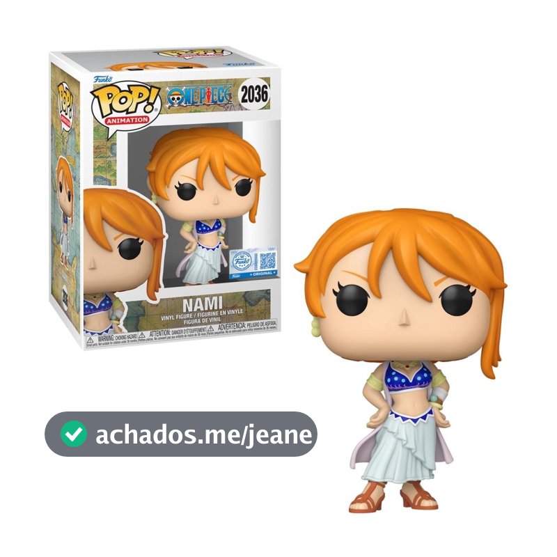 Boneco Funko Pop! One Piece Alabasta - Nami