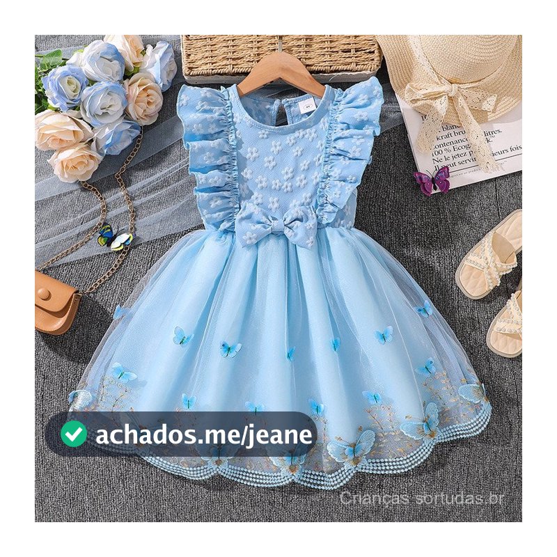Vestido para meninas de 4 a 7 anos, vestido de princesa doce com acabamento em renda e patchwork de malha