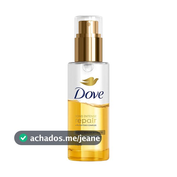 Óleo E Sérum Bifásico Dove Bond Intense Repair Spray 110ml