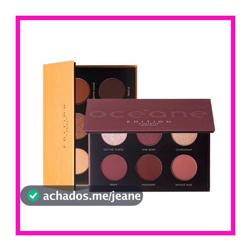 Océane Edition 6 Palette 7,8g (Paleta de Sombras Com Tons Terrosos)