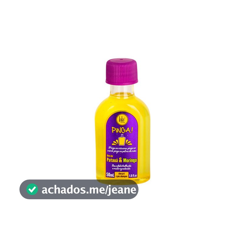 Lola Cosmetics Pinga! Patauá & Moringa Óleo Capilar 50ml