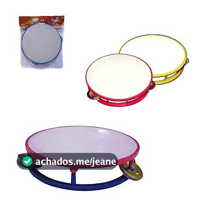 PANDEIROS INSTRUMENTO INFANTIL BRINQUEDOS INTERATIVOS