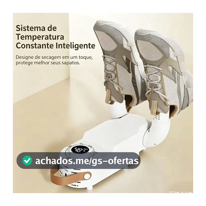 Seca tênis  Secador e Esterelizador de Tênis Masculino, Feminino, Adultos e Crianças Portátil.