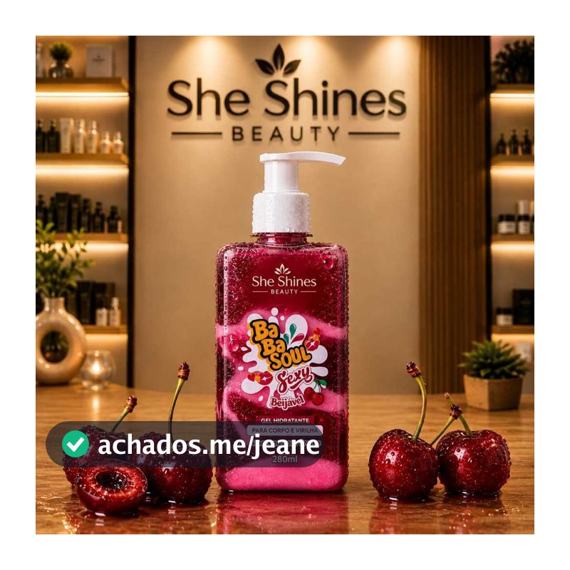 Hidratante Corporal Beijável Babasoul 280ml – Hidratação para Corpo Virilha e Áreas Sensíveis com Fragrâncias