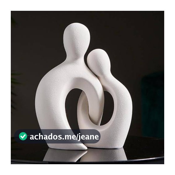 Escultura Abstrata Casal Apaixonado