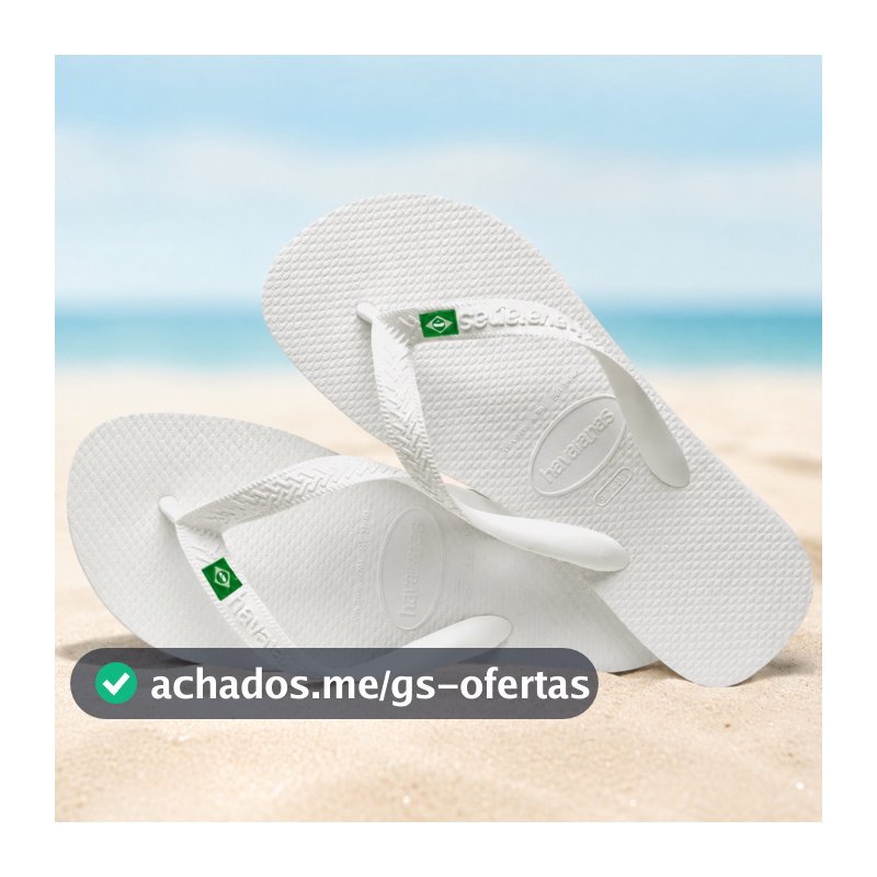 Chinelo Sandalia de Dedo Havainas Brasil Bandeirinha Casual Masculina Feminina Macia Antiderrapante