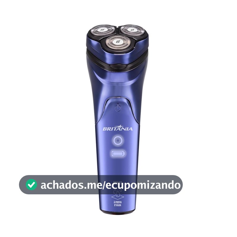 Barbeador Elétrico Britânia À Prova d’Água Bivolt BBA07