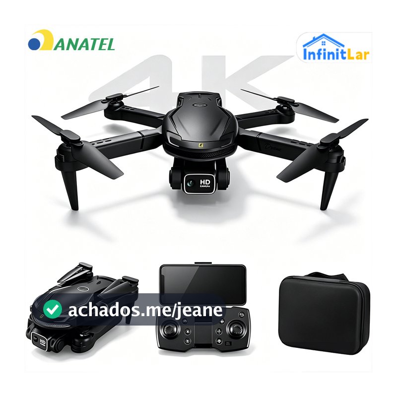 Quadcopter V88 Aéreo 8K HD Dupla Câmera Profissional Drone com Evitação de Obstáculos