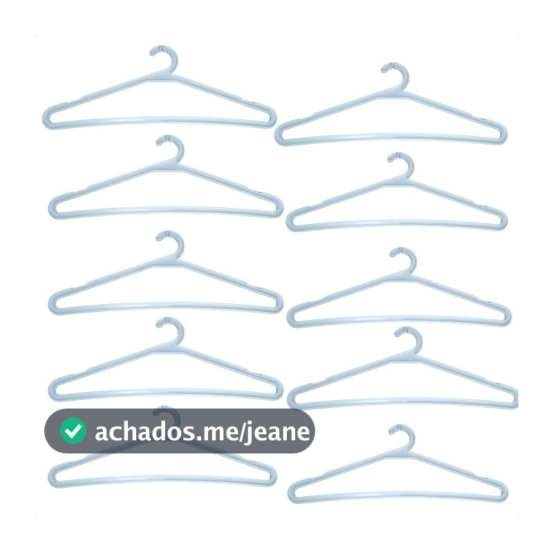Kit 10 Cabides Para Secadora De Roupas Mueller - 500014391