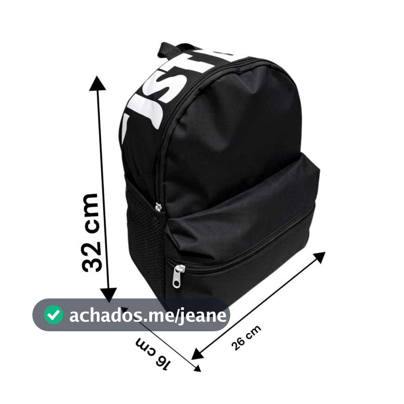 Mochila Pequeça Esportiva Feminina y Masculina academia  Disponível Vários Cores