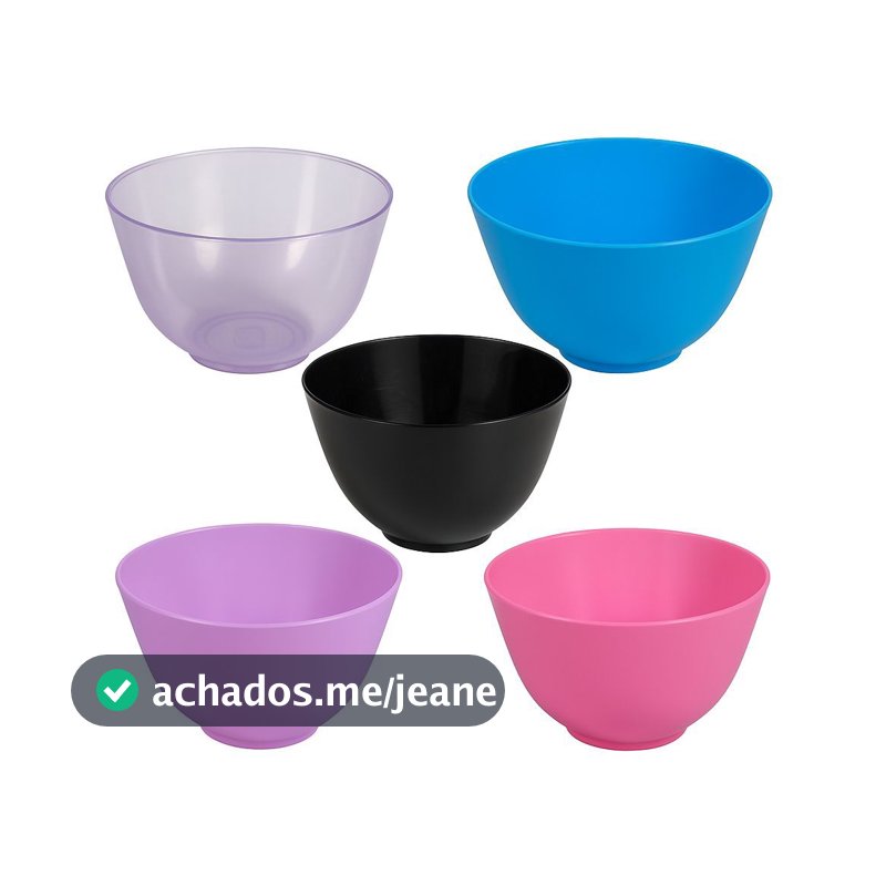 Tigela De Borracha Grande 500ML Confort odonto