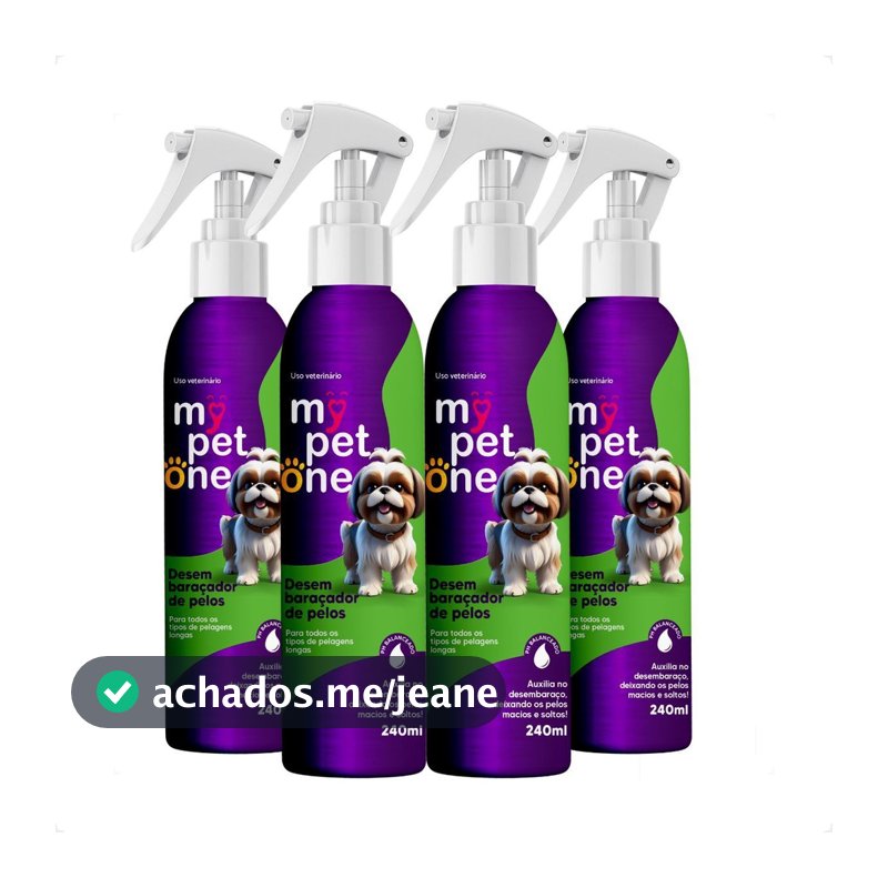 Kit 4 Desembaraçador Premium de Pelos 240mL - Mypetone