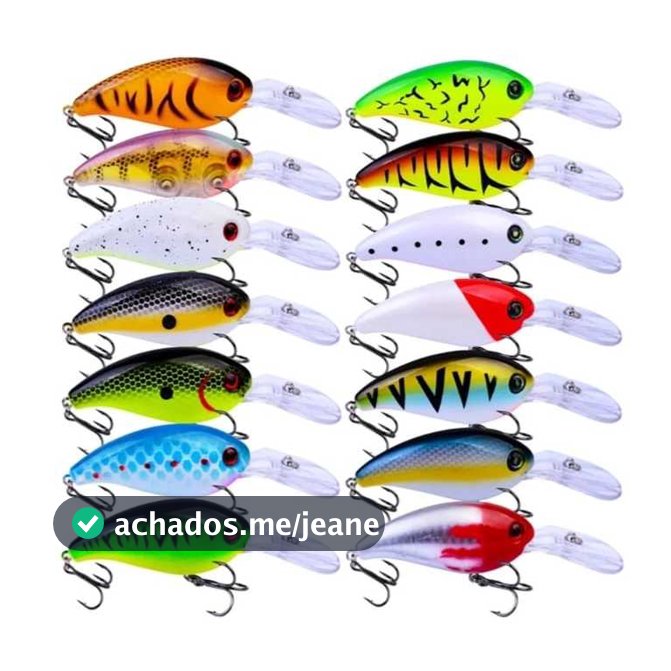 Isca Artificial De Fundo Para Tucunaré, Traíra, Dourado, Robalo entre outros e Peixes Do Mar.