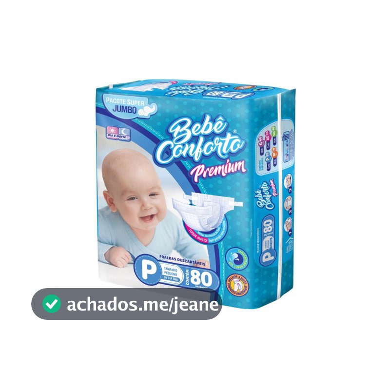 Fralda Infantil B.C - Premium Jumbo