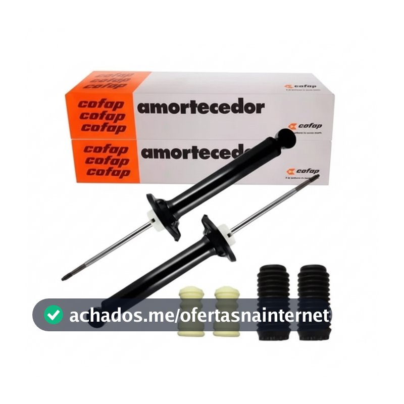 2 Amortecedor Traseiros Cofap Gol G5 G6 Voyage C/ Kit