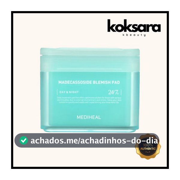 Bloco De Manchas mediheal madecassoside 100ea (Nova versão (Tamanho Maior))