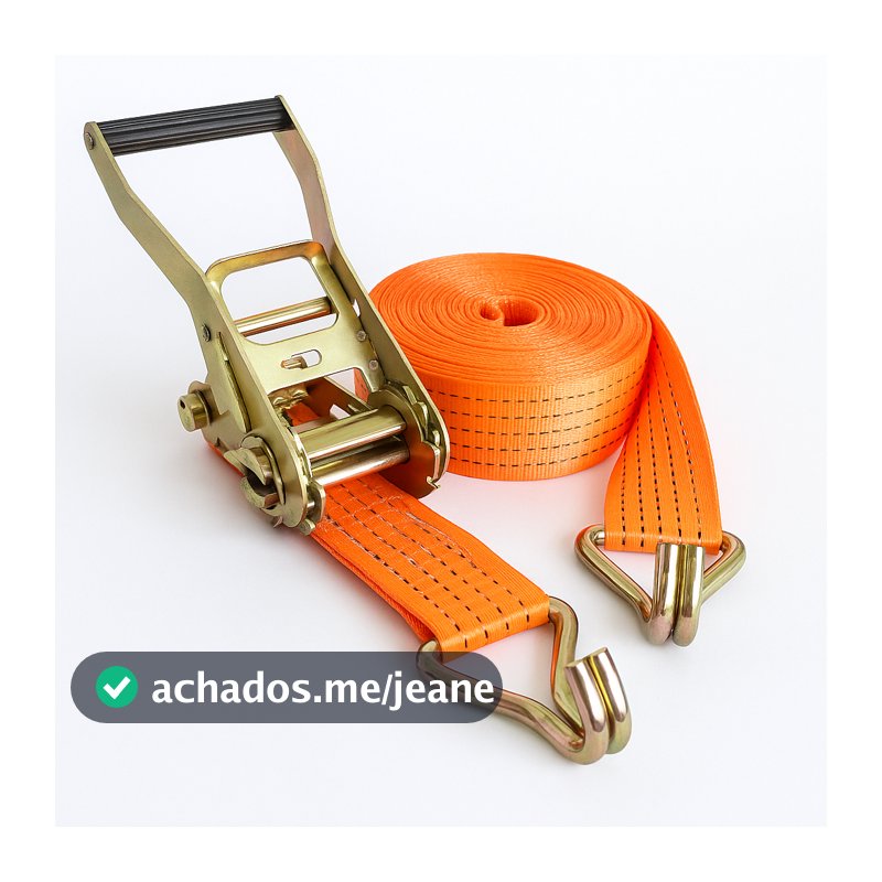 Cinta Com Catraca Amarrar Cargas 5 Ton X 5 Metros ST-301