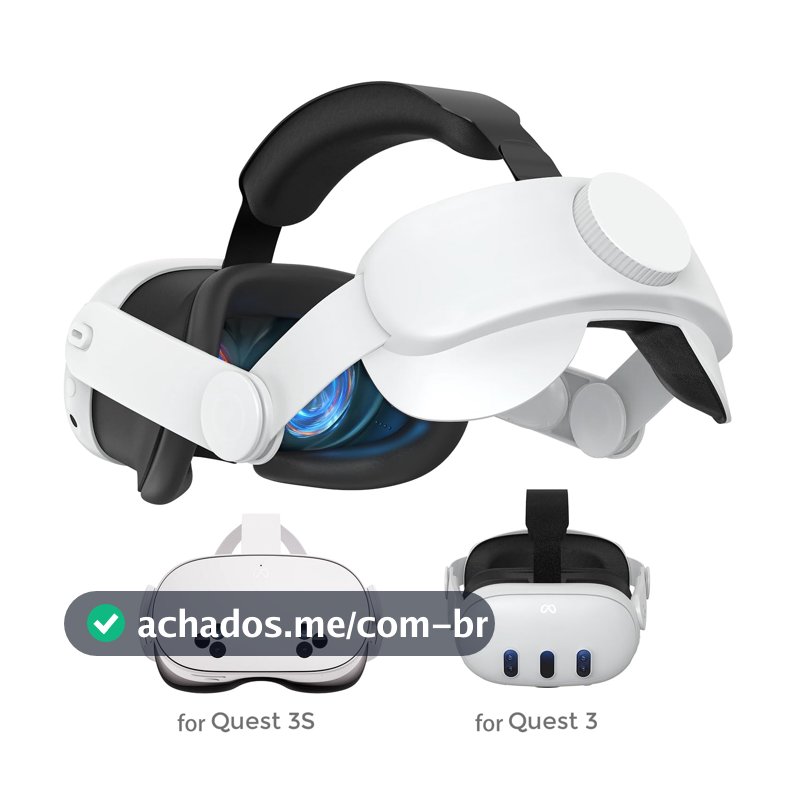 Compatível Com Oculus Quest 3 , Acessórios Meta 3s Substituição De Pulseira Elite Ajustável Para Suporte De Conforto Apr