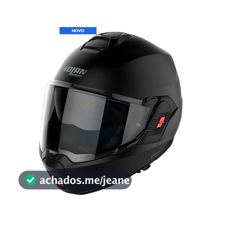 Capacete Nolan N120-1 Classic Preto Fosco (10/302) 58 - BCA