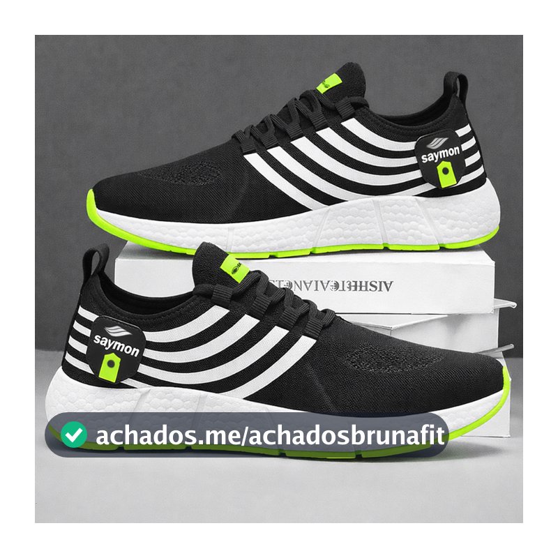 Tênis Fast Esportivo Masculino Leve Confortável Estiloso Academia Caminhada Correr Yy