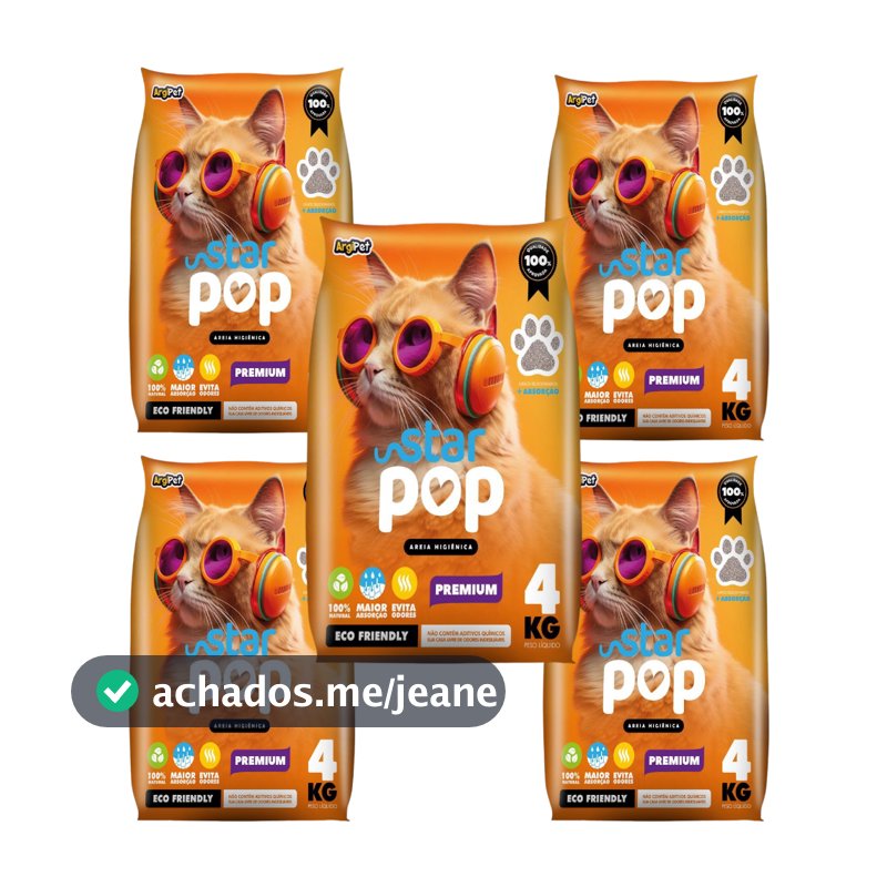 Areia sanitária higienica premium natural argila absorvente ecológica sem odor