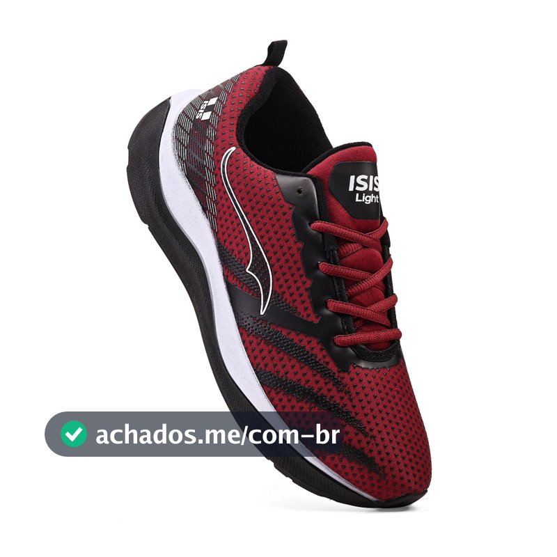 Tênis Masculino Academia Caminhada esportivo Isis Light