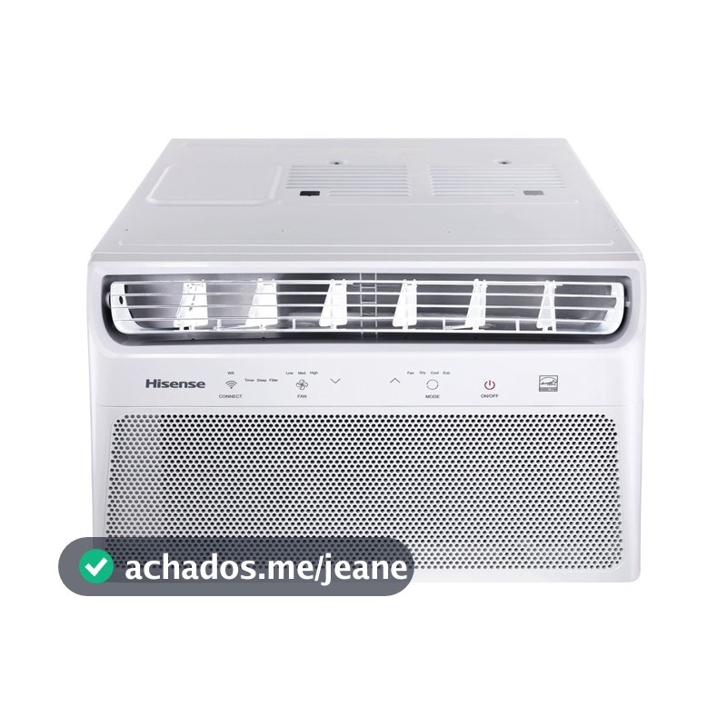 Ar Condicionado de Janela Hisense 10000 Btus Frio Wi-fi com App Connect Life Aw-10cwbrvgu02 Branco 127v