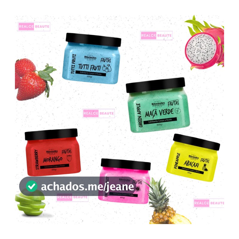 Esfoliante Rhenuks - Corpo e Rosto - 300g
