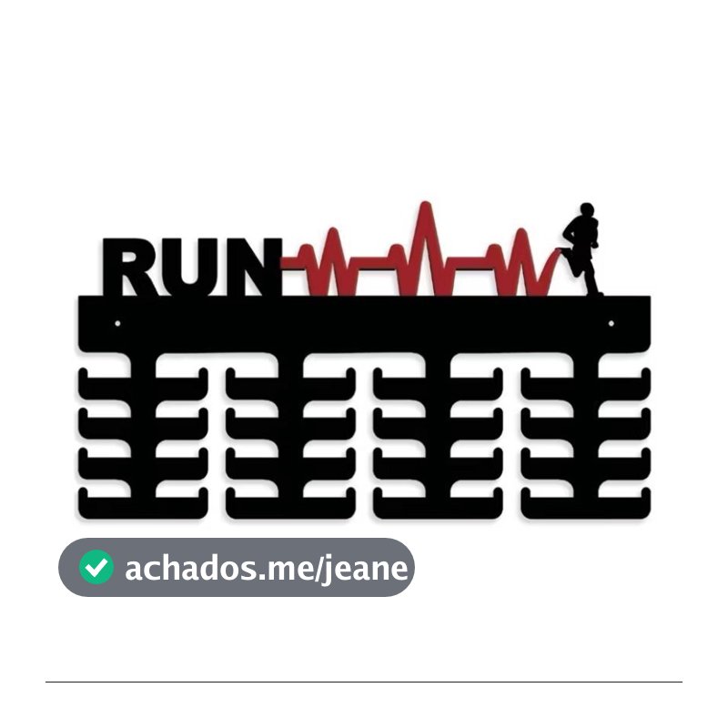 Porta Medalha Corrida Feminina Masculina Corrida