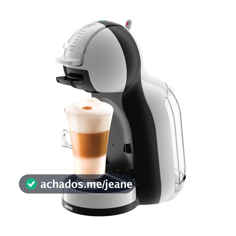 Cafeteira Nescafe Dolce Gusto Mini Me Cinza e Preta Automatica (110v)
