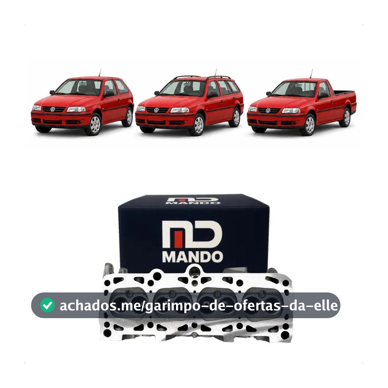 Cabecote Gol Parati Saveiro Motor Ap Mi 1.6 8v Gasolina