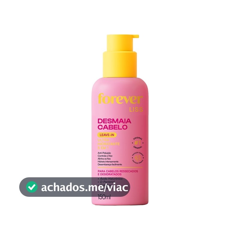 Leave-in 5 em 1 Desmaia Cabelo Forever Liss 150ml