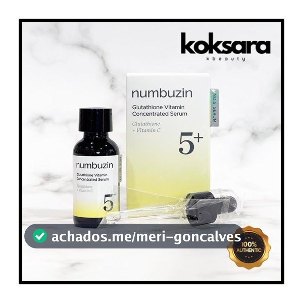 Numbuzin No.5 Glutathione Vitamin Concentrated Serum 30ml