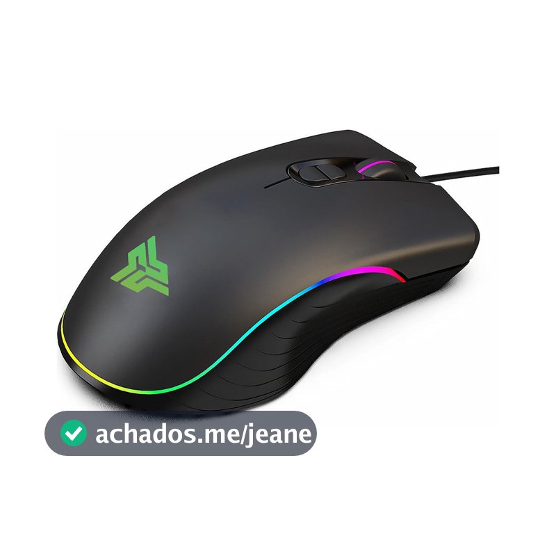 Mouse Gamer Optico Led Rgb Chroma 4800 Dpi Usb 7 Botões Knup