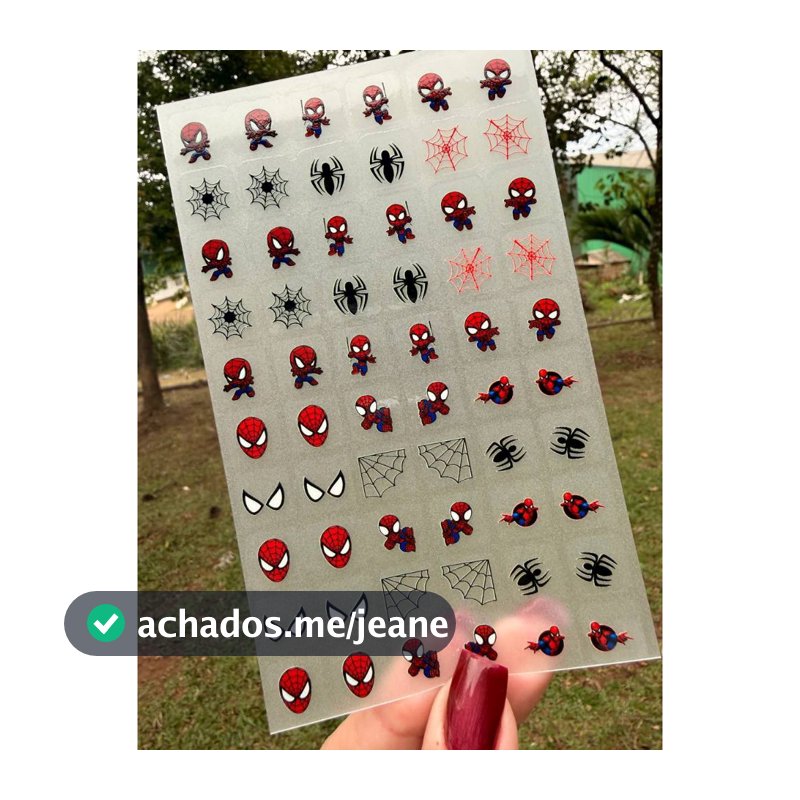 60 PELICULAS PARA UNHAS MOD HOMEM ARANHA