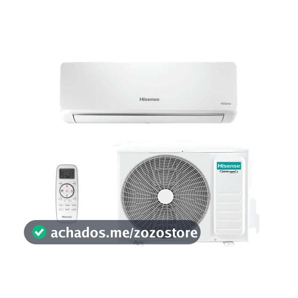 Ar Condicionado Split Inverter Hisense R-32 Hi-wall 9000 Btus Quente e Frio Wi-fi 220v