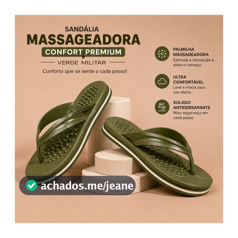 Chinelo Sandália Ortopédica Feminino Antiaderente Macia Confortável Envio Imediato