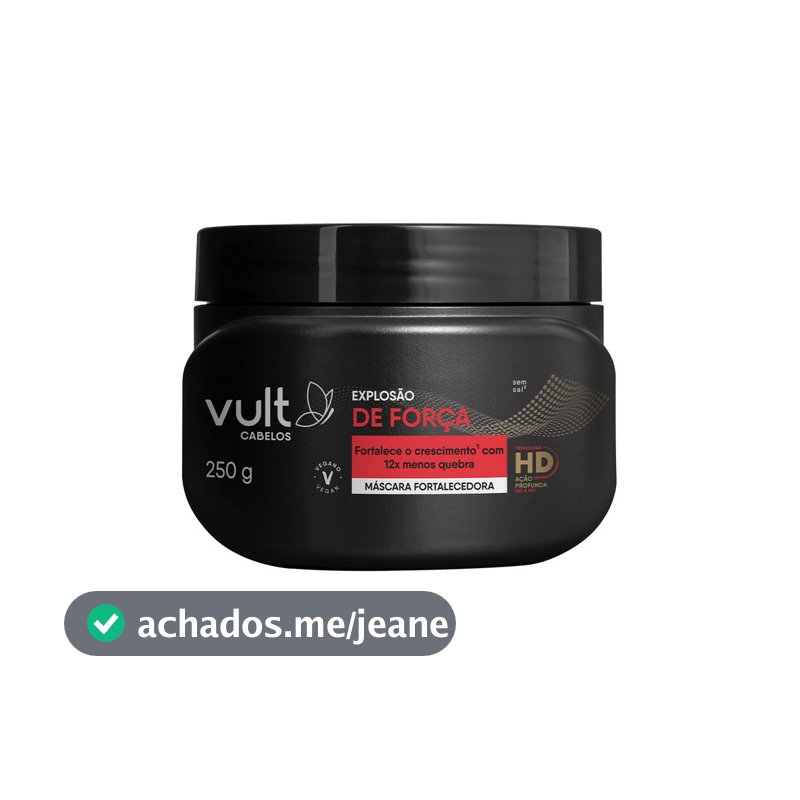 Vult Cabelos Explosão de Força - Máscara Capilar 250g