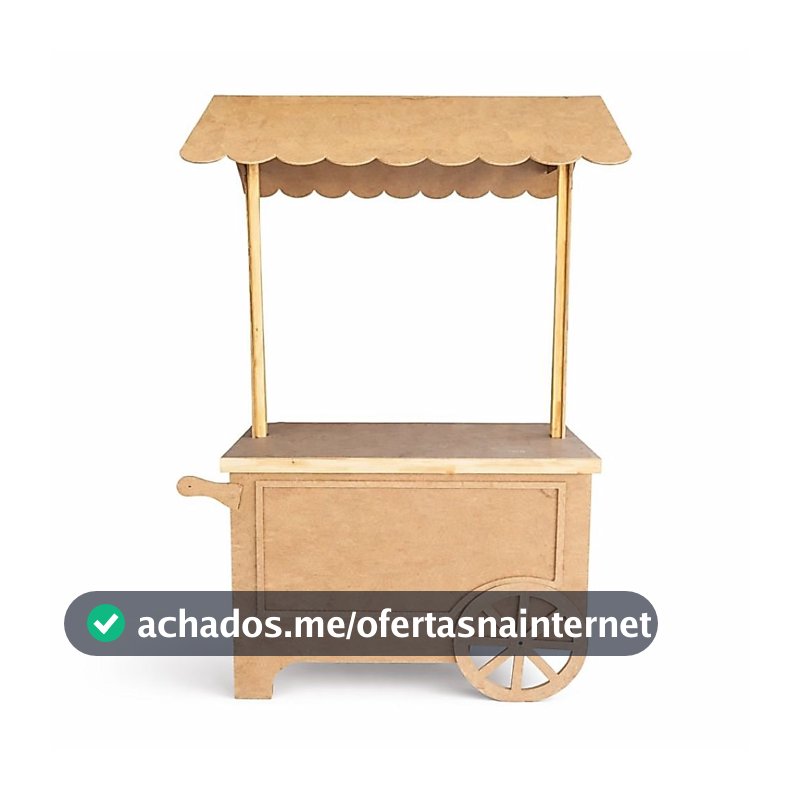 Carrinho Expositor Feirinha Vintage – Encante, Venda, Decore