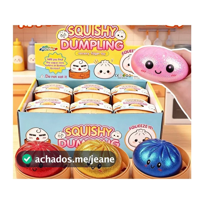 Squishies De Bolinho Caixa De Brilho Gigante Brinquedos Sensoriais Coloridos Bola De Alívio De Estresse  LOJA CANAA
