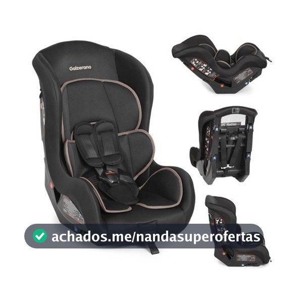 Cadeirinha de Bebê Para Carro Maximus Preto Cadeira Infantil 0 A 25 Kg Liso Preto Oferta - Galzerano