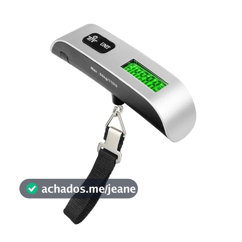 Balança Eletrônica De 50kg Digital De 10g Bolso Mala De Viagem Bagagem Ferramenta De Peso De