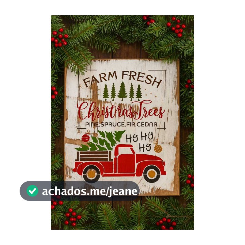 Quadro Farm Fresh Christmas Tree